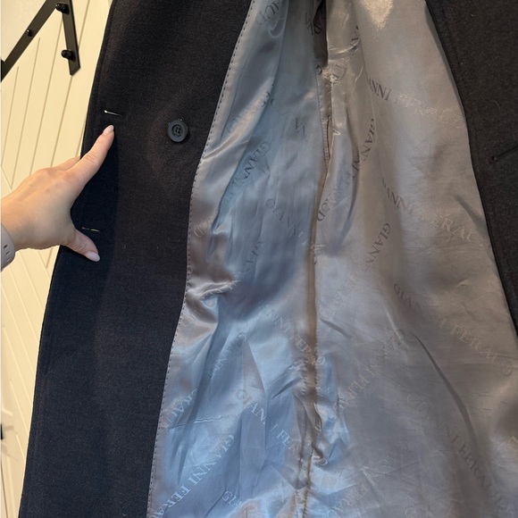 Gianni Feraud Gray Coat Size UK 8 EUR 34 - Picture 3 of 6